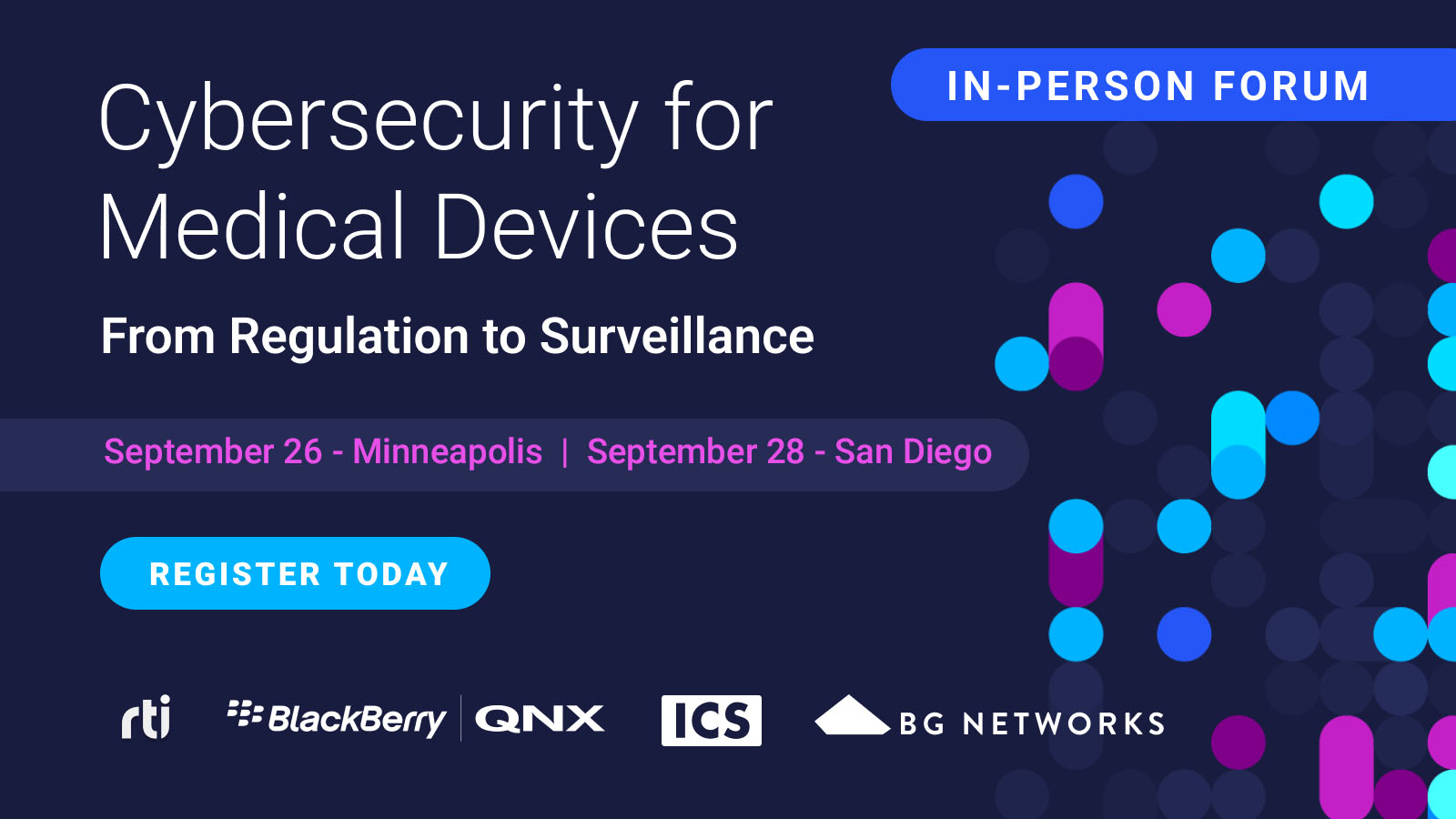 Forum Cybersecurity for Medical Devices—from Regulation to Surveillance